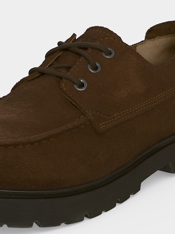 brūns BIRKENSTOCK Kurpes ar šņorēm 'Highwood'