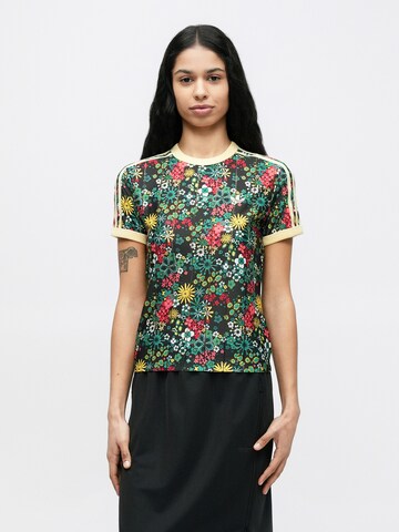 Maglietta 'Adidas Originals x Liberty London' di ADIDAS ORIGINALS in nero: frontale