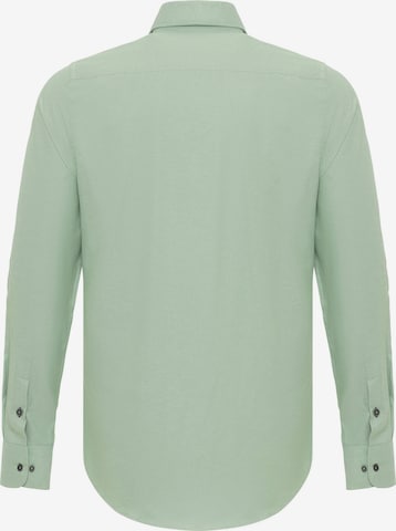 DENIM CULTURE Regular Fit Skjorte i grønn