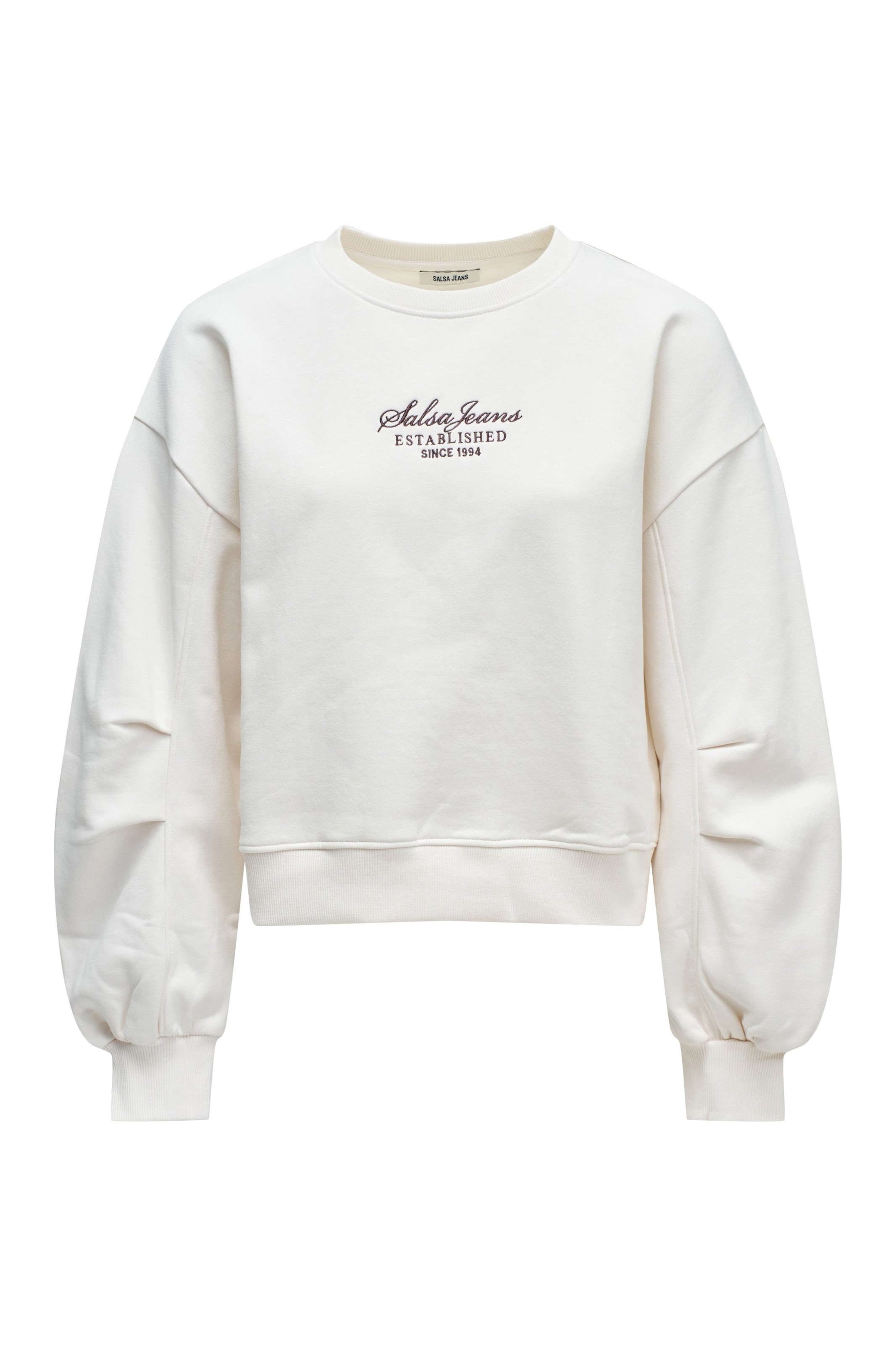 Salsa Jeans Sweatshirt in Beige: voorkant