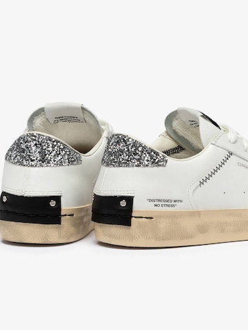 Crime London - Sapatilhas baixas em branco