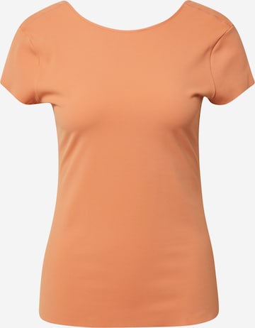 NIKE Performance Shirt 'ONE' in Orange: front