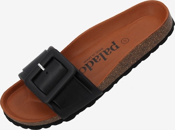 Palado Mule 'Palado Nubra' in Black: front