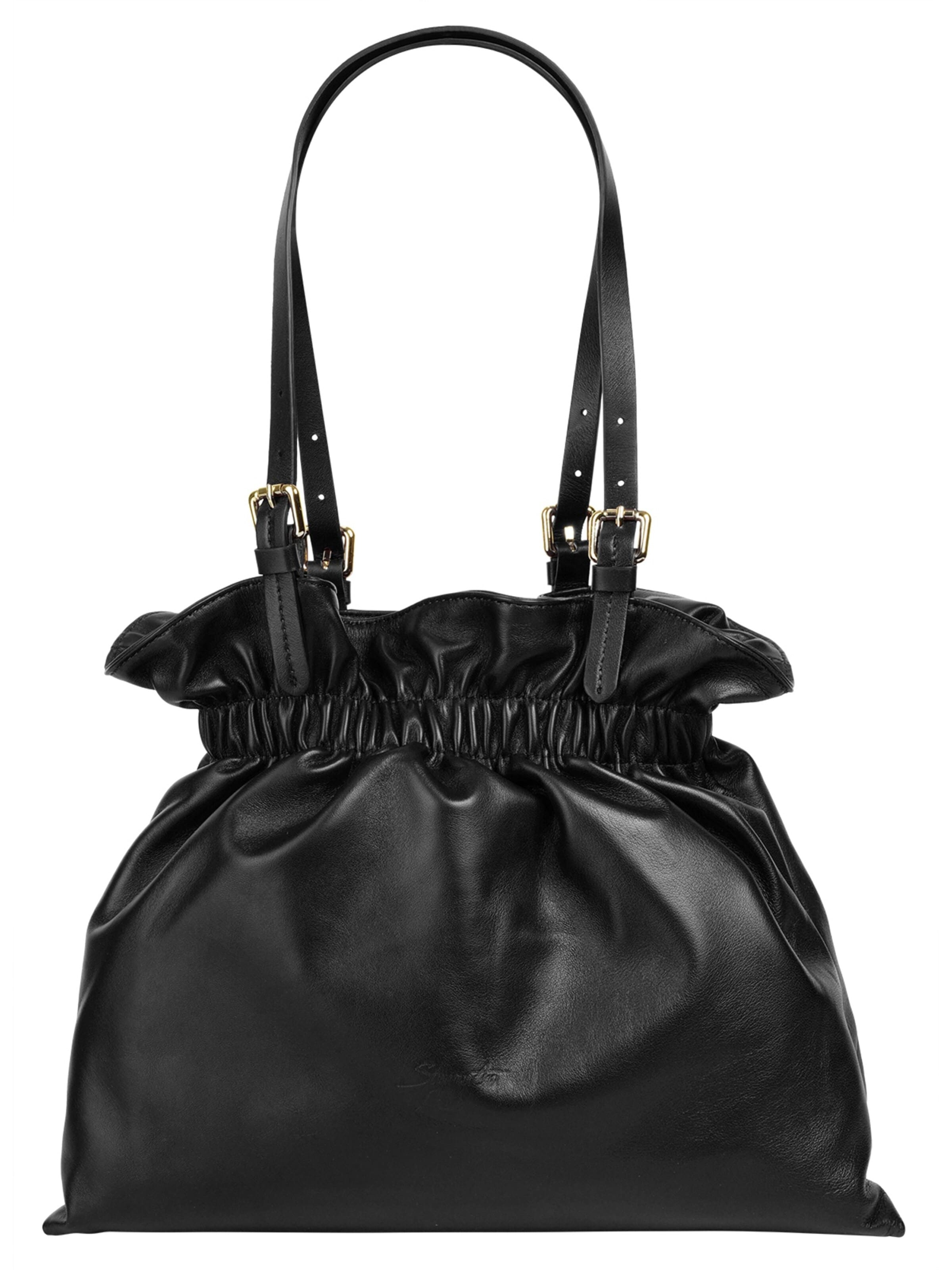 Cabas Samantha Look en noir : devant