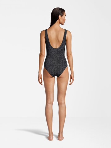 FILA Bustier Badpak 'SARANDI' in Zwart