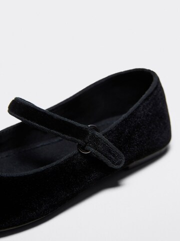 MANGO KIDS Ballet Flats 'ELVIRAN' in Black