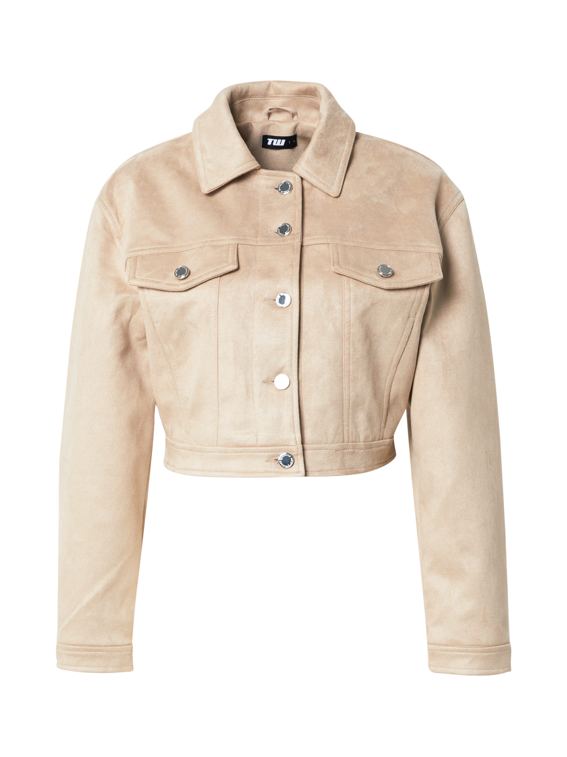 Tally Weijl Přechodná bunda – béžová: přední strana