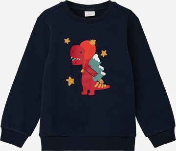 s.Oliver Sweatshirt in Blauw: voorkant