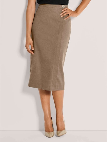 MADELEINE Rok in Beige: voorkant
