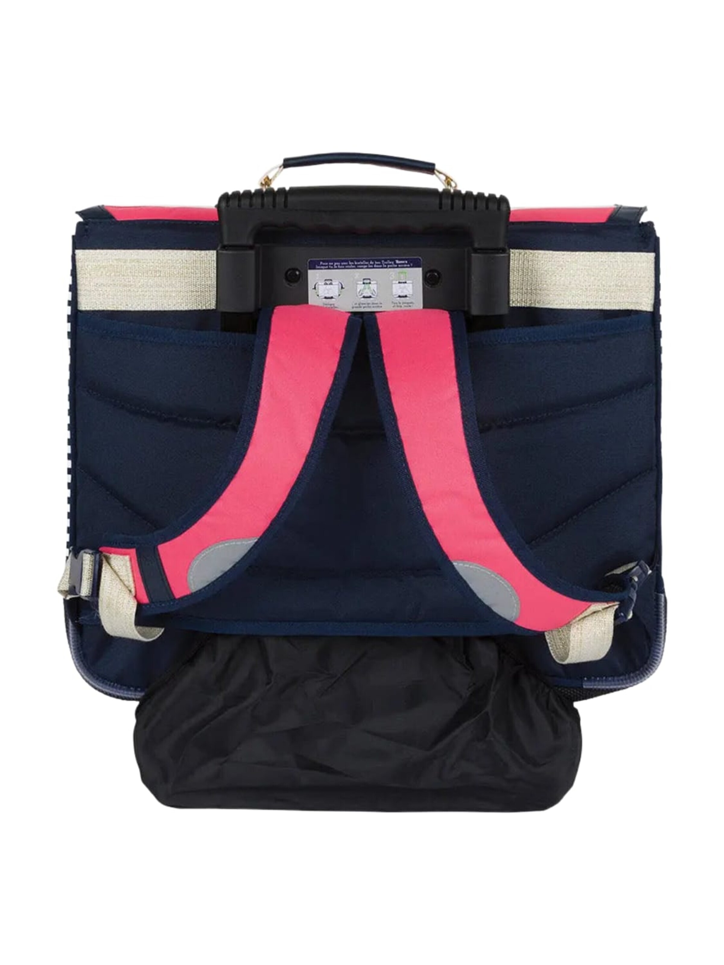 Tann's - Carrito 'TANN'S Trolley 41 Cm Les Fantaisies Enora Rose/Bleu Marine' en rosa