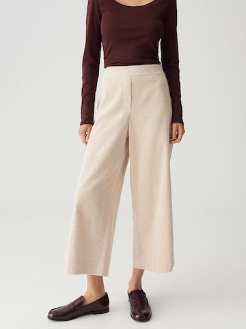 Wide Leg Pantalon 'Misha' OPUS en beige : devant