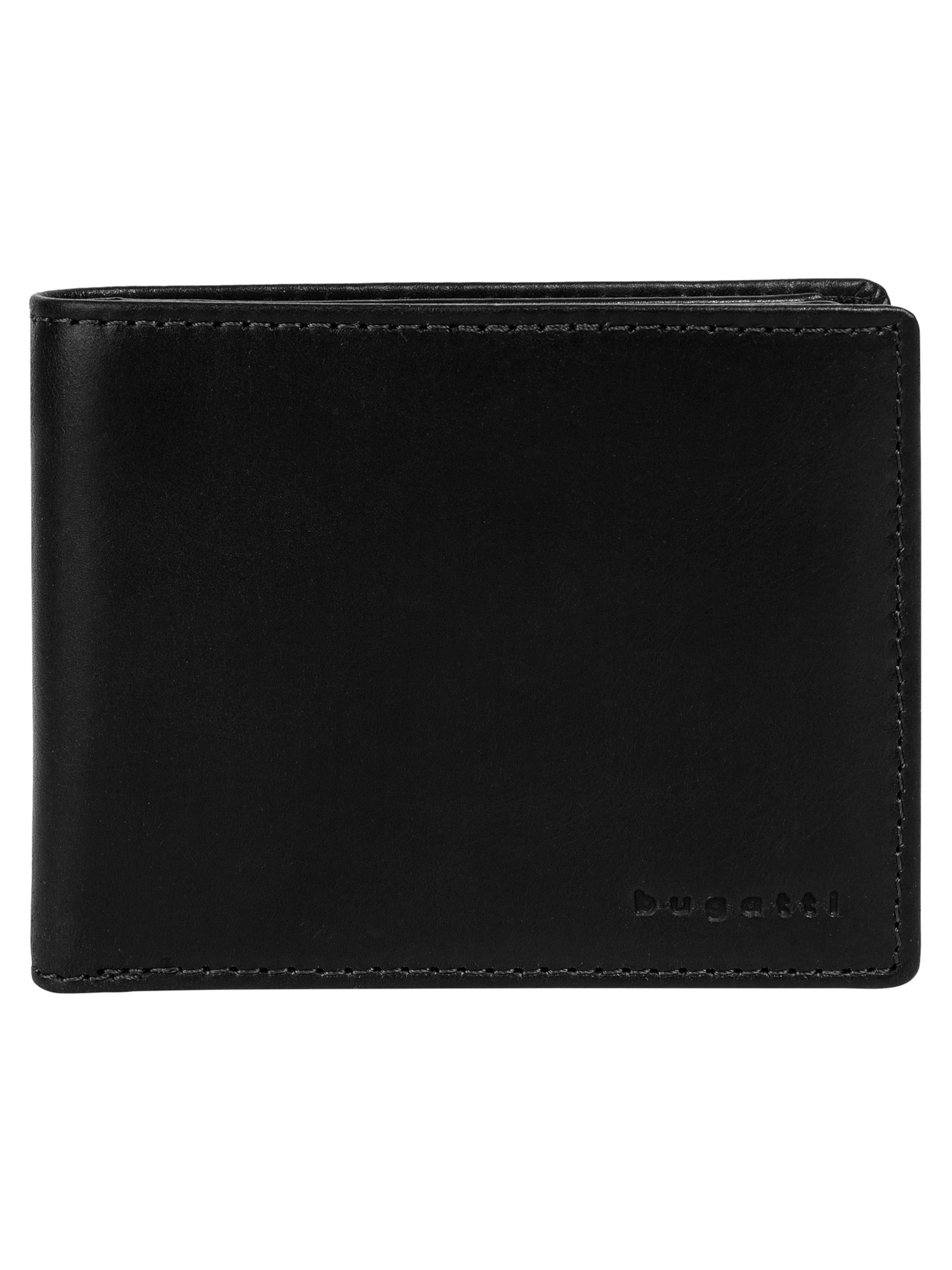 bugatti Wallet 'REMO' in Black: front
