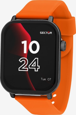 SECTOR Digital watch in Orange: front