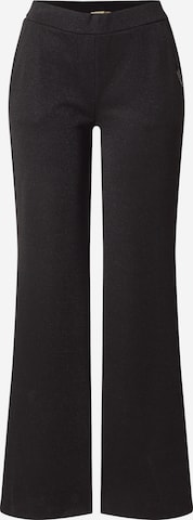 Smith&Soul Wide Leg Housut värissä musta: etupuoli