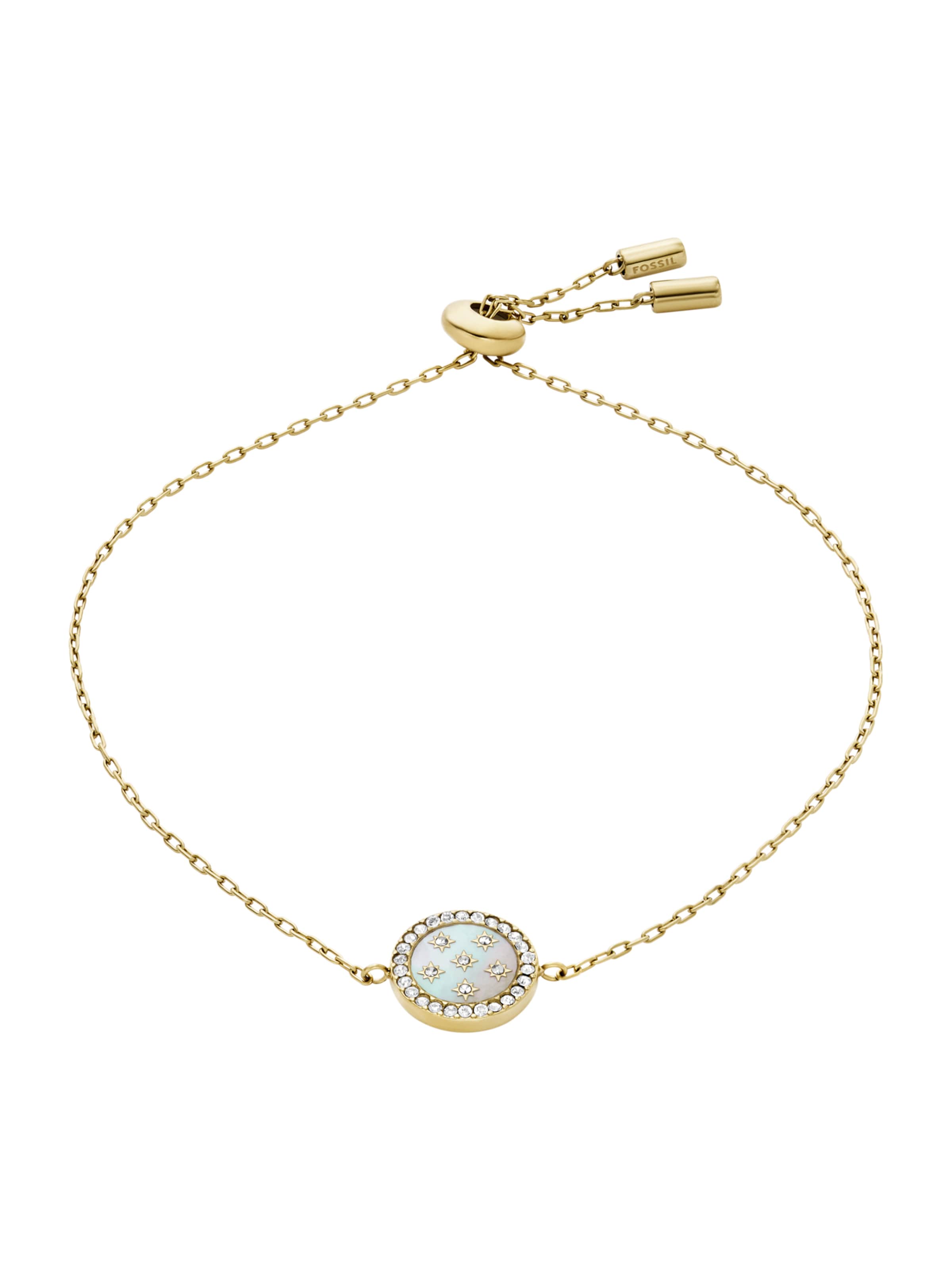 FOSSIL Armband in Gold: Vorderseite
