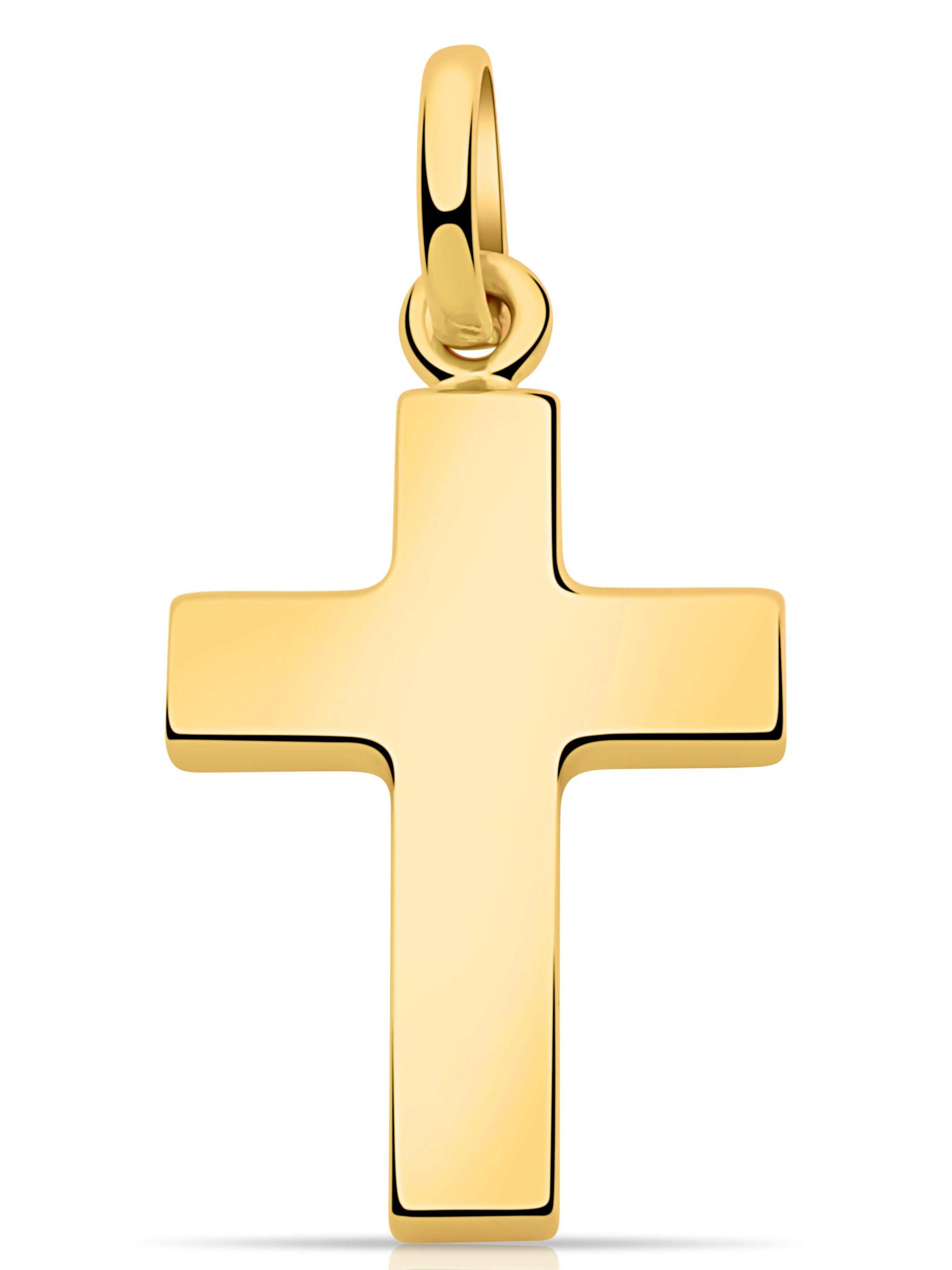 Tony Fein Pendant 'Kreuz' in Gold