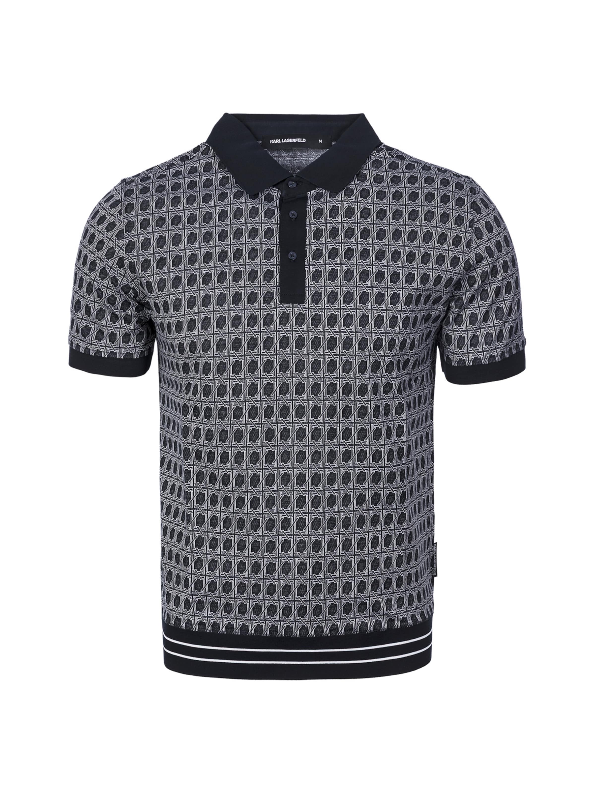 Karl Lagerfeld - Camiseta ' 745006 ' en azul: frente