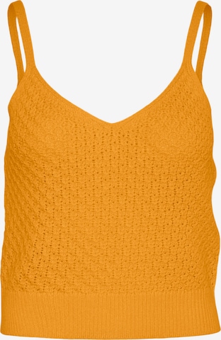 VERO MODA Knitted Top 'BLANCA' in Yellow: front
