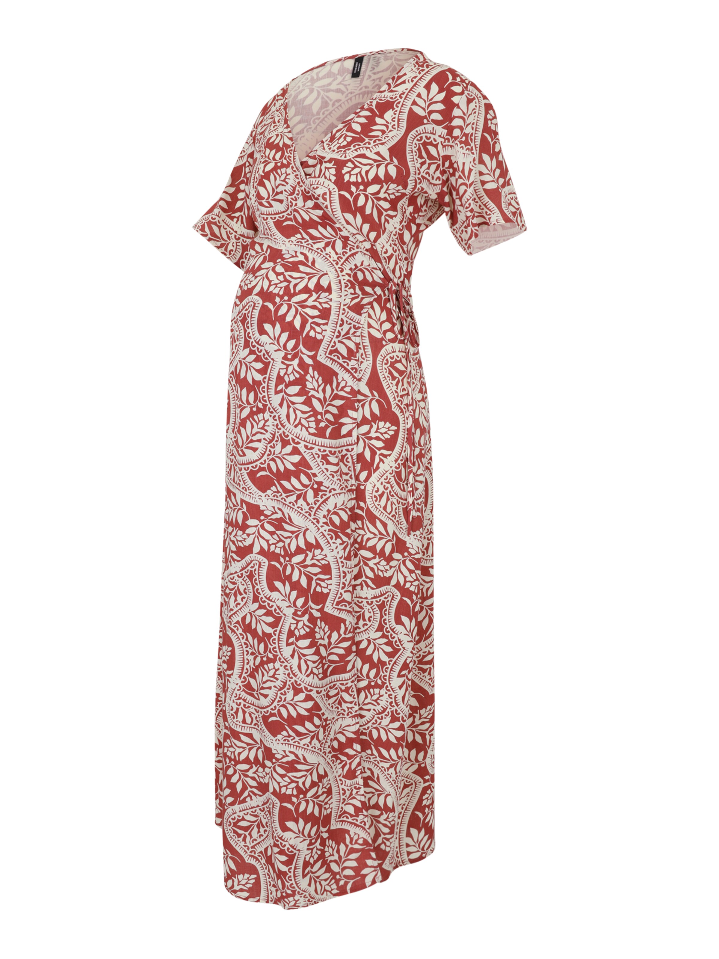 Vero Moda Maternity Šaty 'VMMBali' – červená: přední strana