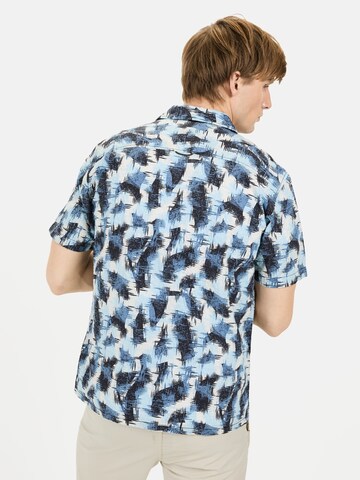 CAMEL ACTIVE Regular fit Button Up Shirt in Blue