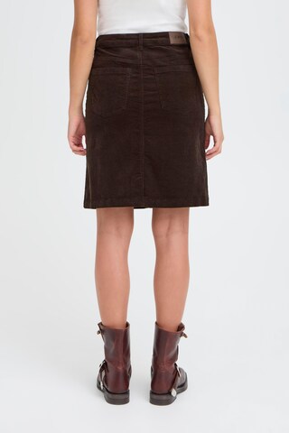 Pulz Skirt 'PZSally' in Brown