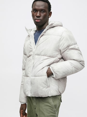 HOLLISTER Téli dzseki - fehér