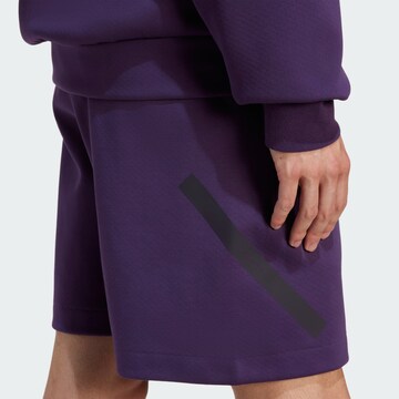 ADIDAS SPORTSWEAR Regular Sportshorts 'Z.N.E.' in Lila