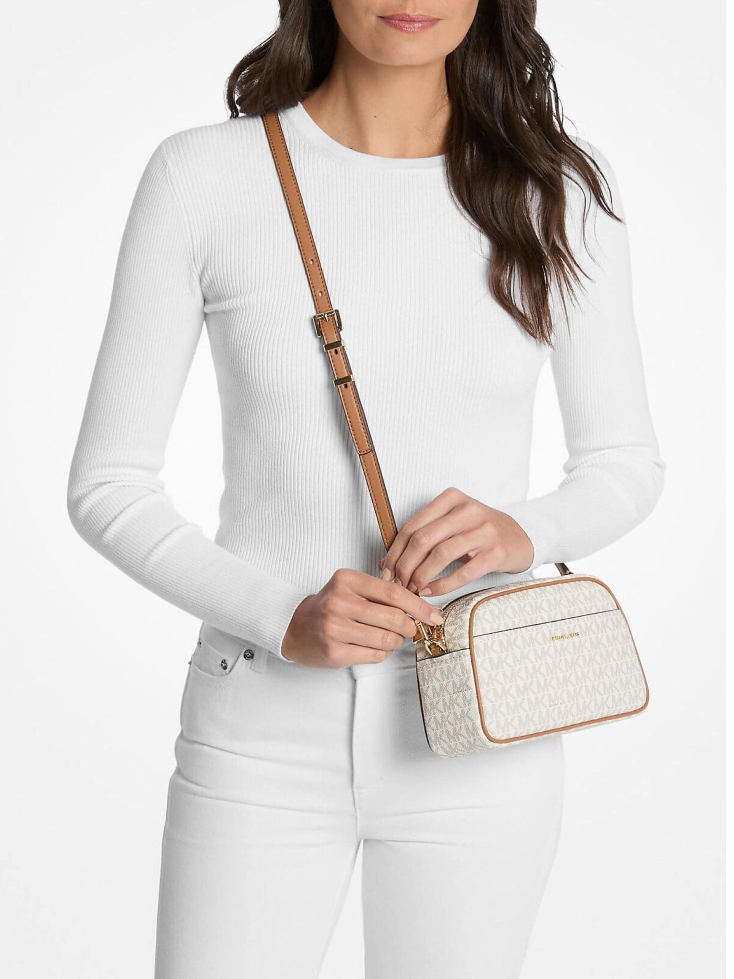 Sac à bandoulière MICHAEL Michael Kors en beige : devant