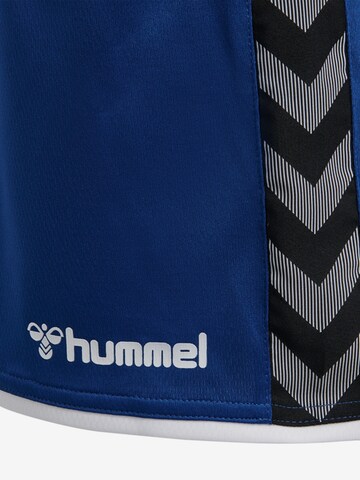 Hummel Regular Sporthose 'Poly' in Blau