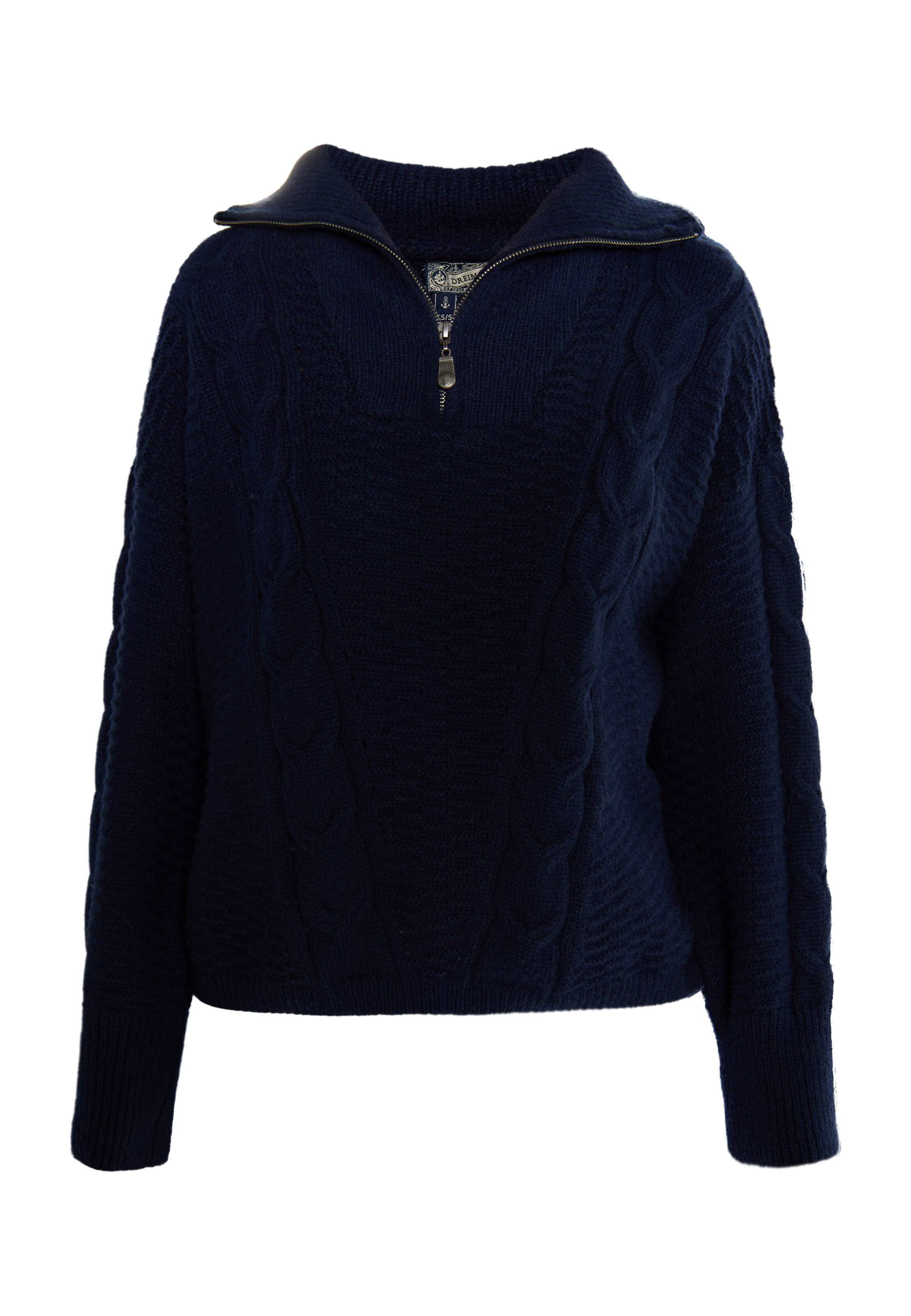 DreiMaster Vintage Pullover 'Incus' i blå: forside