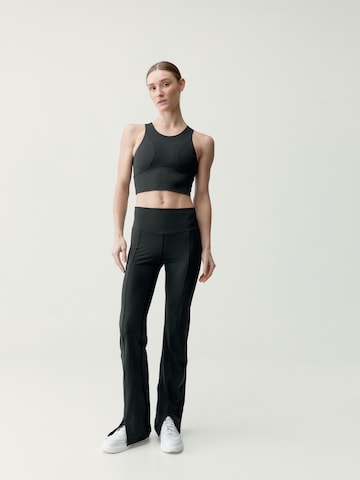 Born Flared Sportbroek 'Elin' in Zwart
