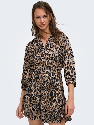 Robe 'ONLALENA' ONLY en noir : devant