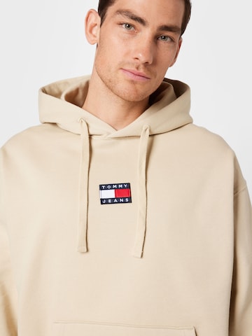 bēšs Tommy Jeans Sportisks džemperis