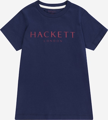 Hackett London Тениска в синьо: отпред