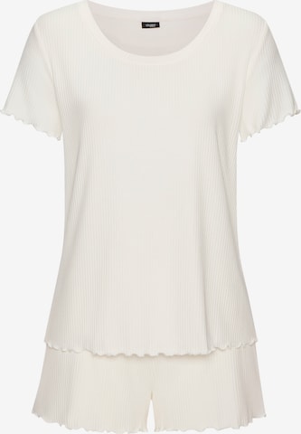 VIVANCEKratke hlače za spavanje 'Dreams' - bež boja: prednji dio