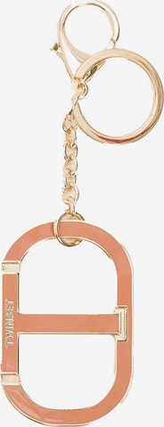 Twin Set Key Ring in Orange: front