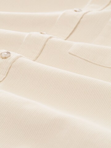 TOM TAILOR Regular fit Overhemd in Beige