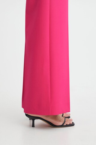 Oxmo Loosefit Bügelfaltenhose 'Lexi' in Pink