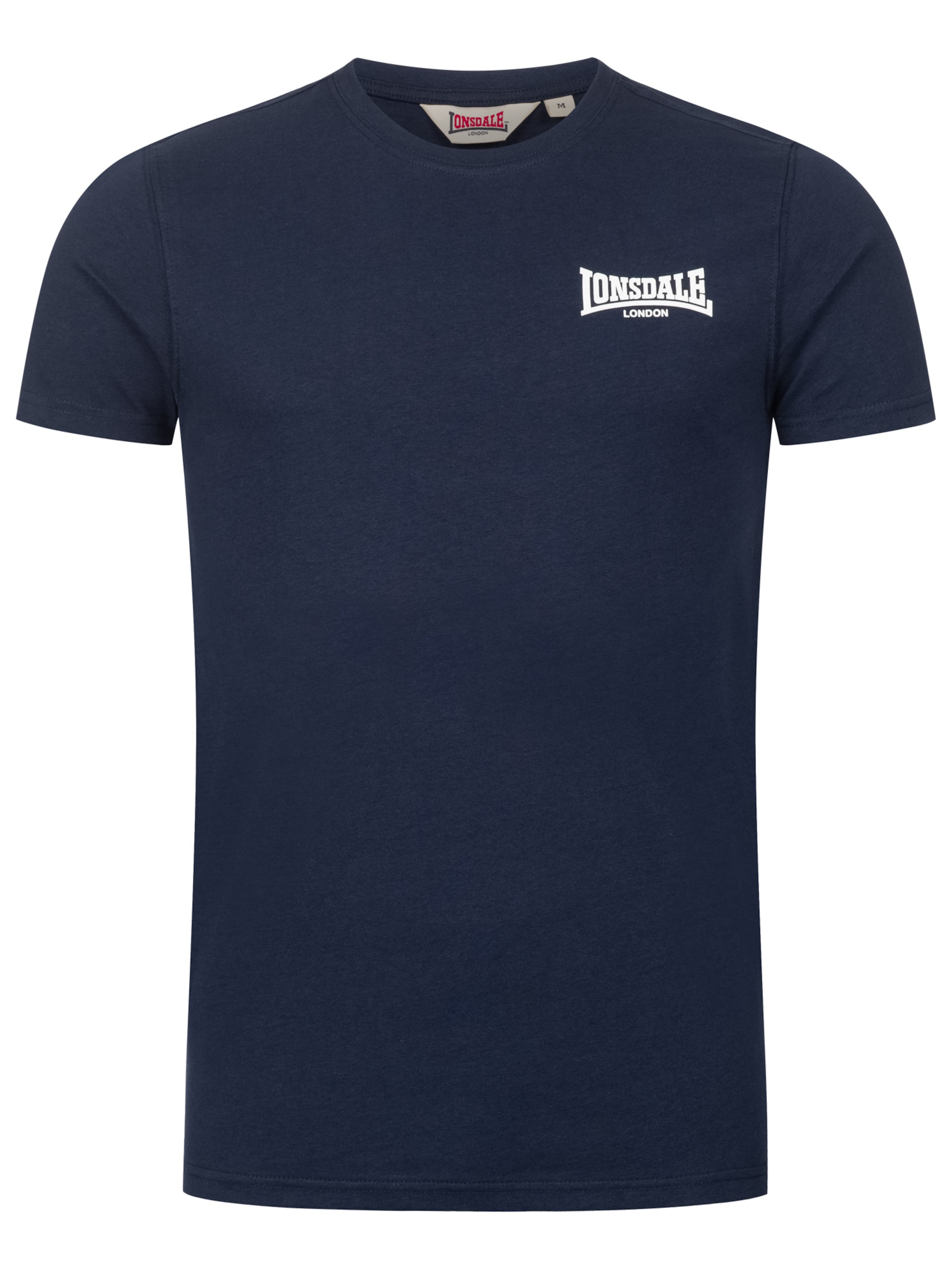 LONSDALE T-Shirt 'Elmdon' in Blau: Vorderseite