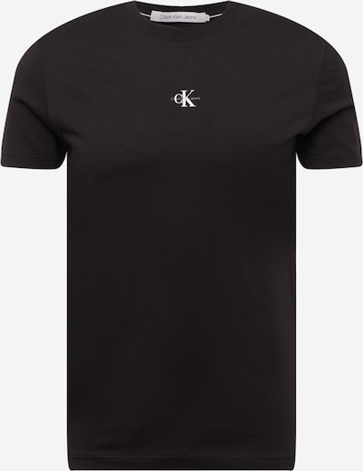 Calvin Klein Jeans T-Shirt in grau / schwarz / weiß, Produktansicht