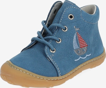 Pepino First-Step Shoes 'Mecki' in Blue: front