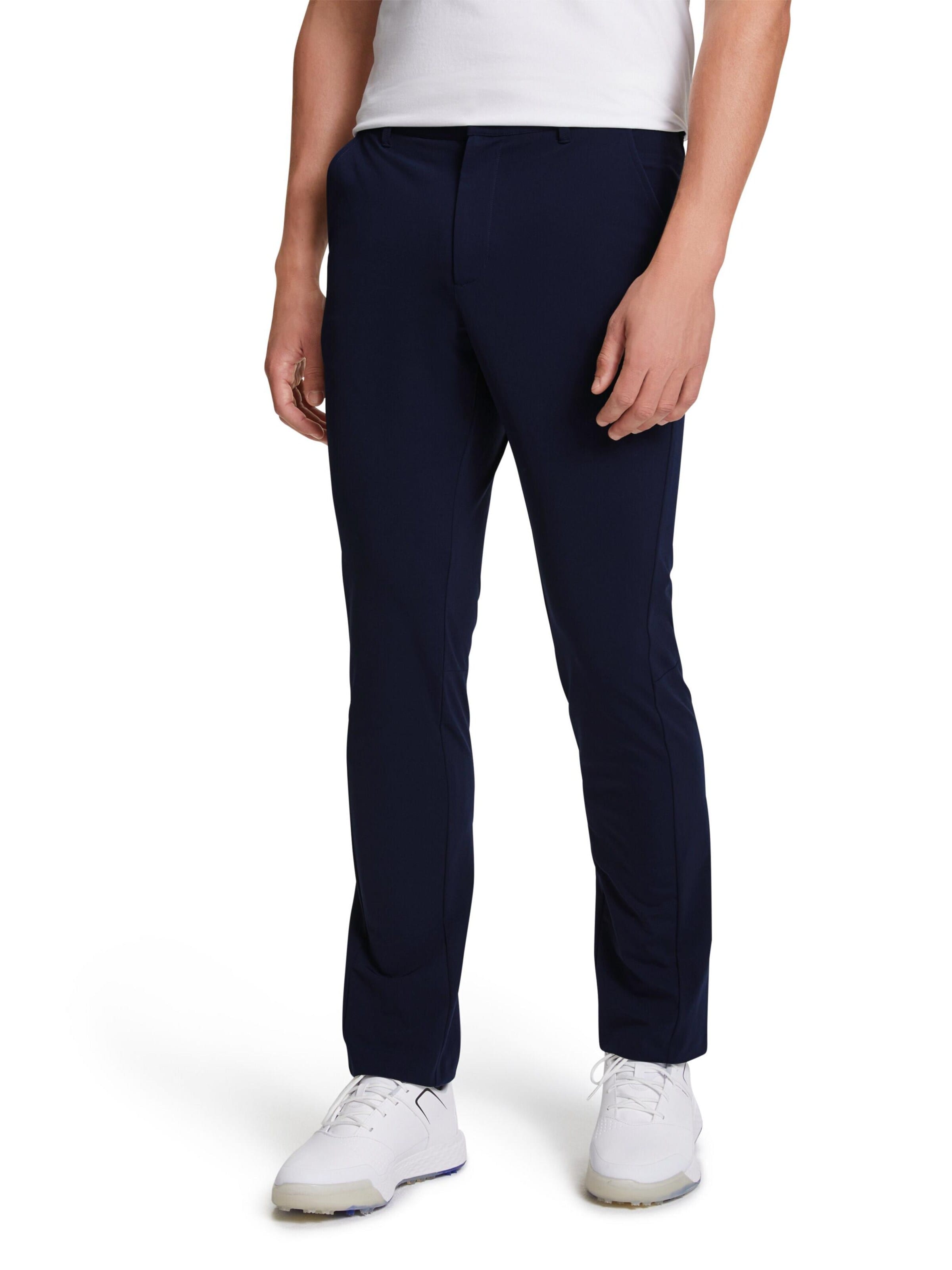 FALKE Regular Workout Pants in Blue: front
