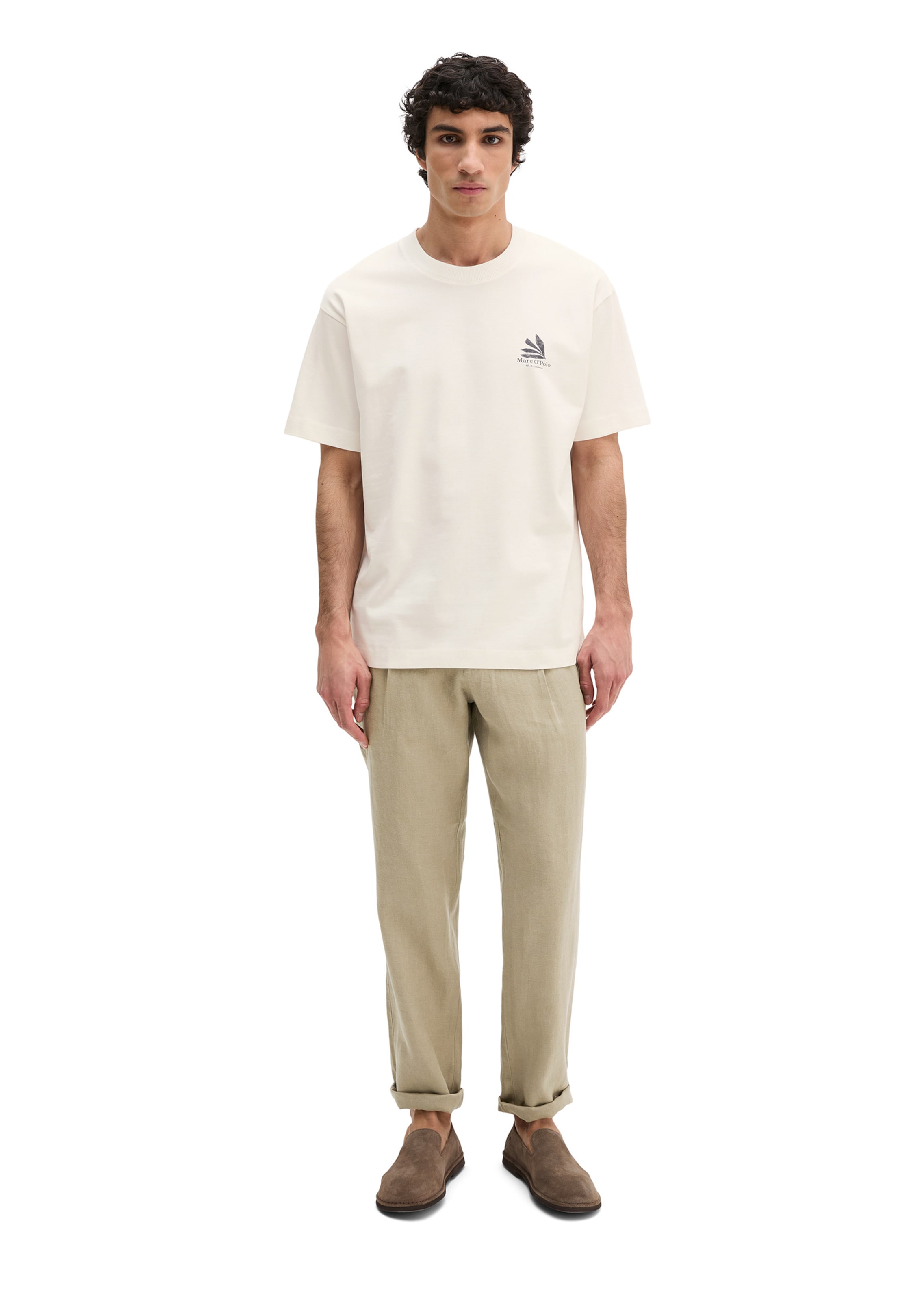 T-Shirt Marc O'Polo en blanc