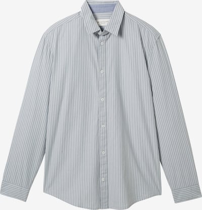 Marškiniai iš TOM TAILOR, spalva – šviesiai pilka / balta, Prekių apžvalga