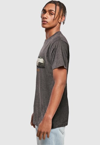 Mister Tee Shirt 'Weekend Wolf' in Grey