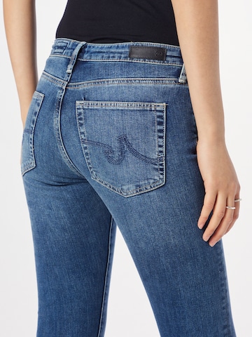 Coupe slim Jean 'Farrah' AG Jeans en bleu