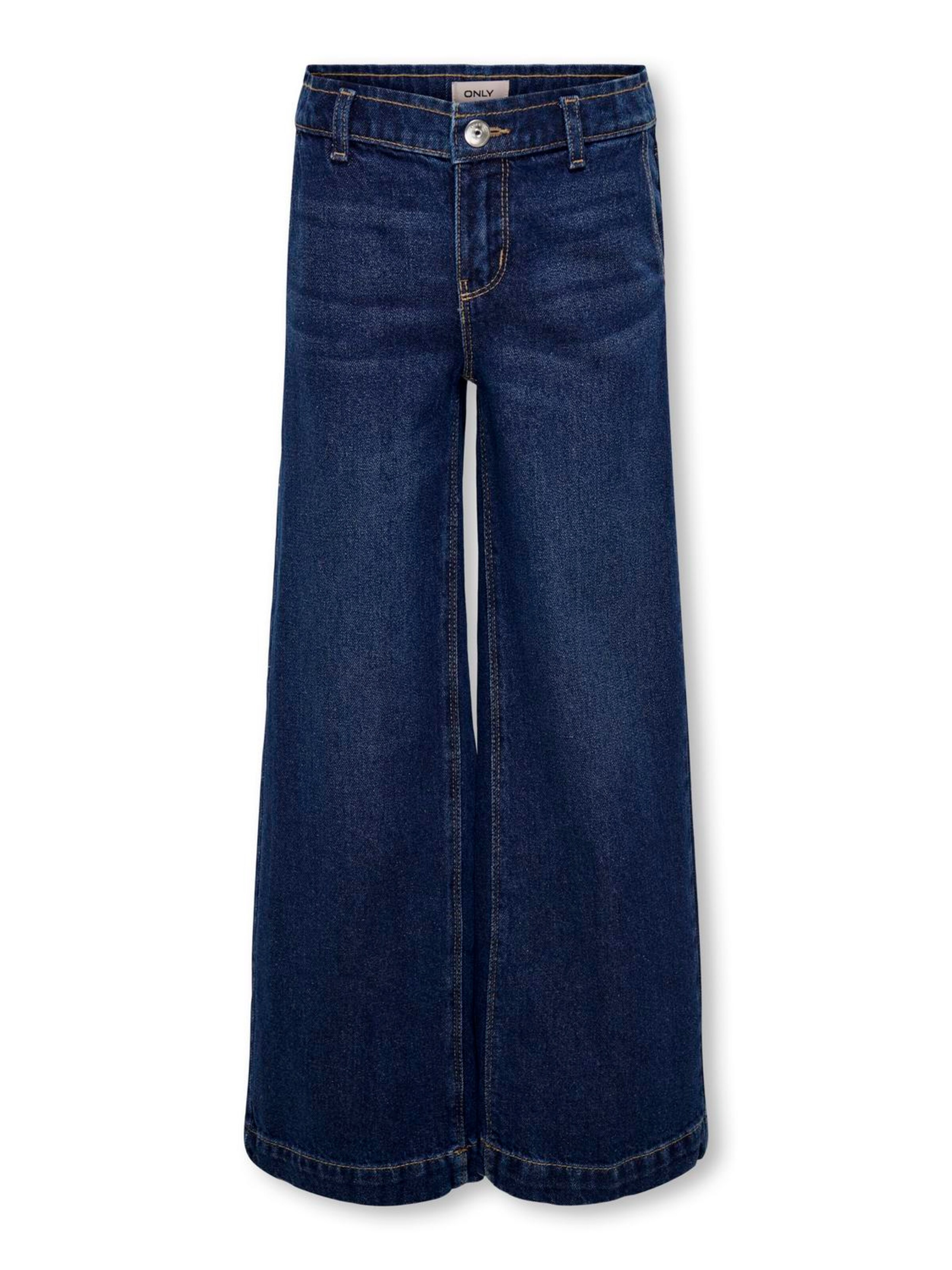 KIDS ONLY GIRL Wide leg Jeans ' KOGCOMET' i blå: framsida