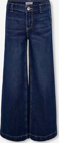 KIDS ONLY GIRL Wide Leg Jeans' KOGCOMET' in Blau: Vorderseite