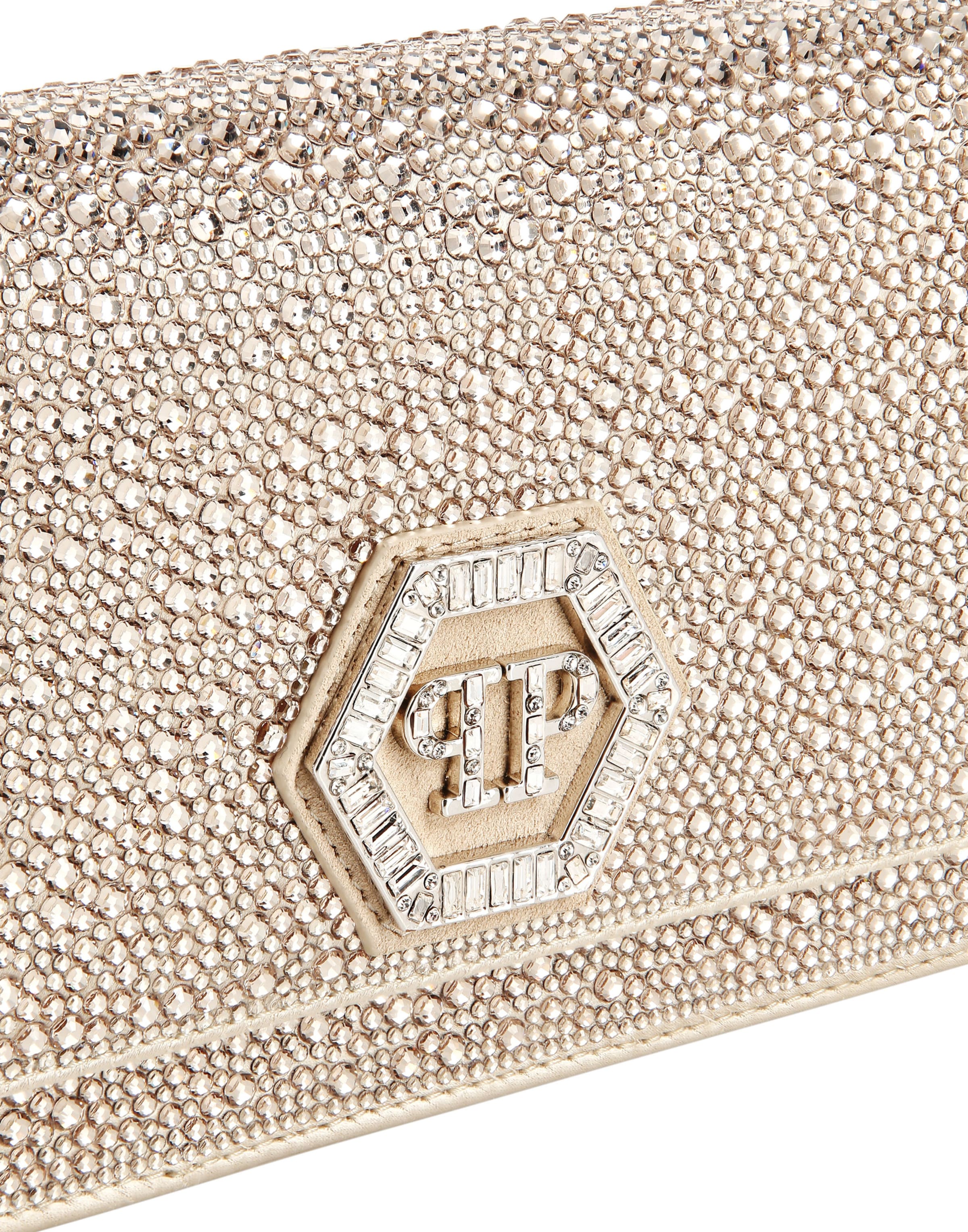 Philipp Plein Clutch in Beige