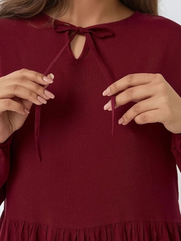 Hiccup Dress in Red